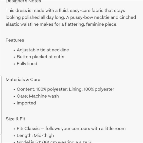 Sunday Best Black Tie Neck Veronica Dress - Picture 8 of 8